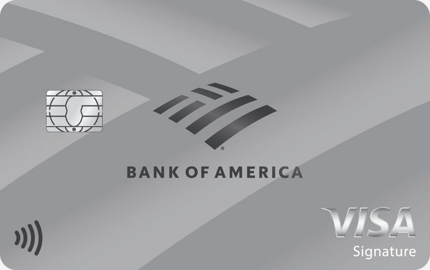 Bank of America visa signature card
