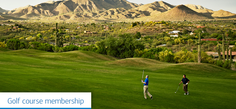 Golf course membership
