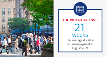 21 weeks The average duration of unemployment in August 2024