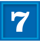 Icon of the number seven Icon of the number seven
