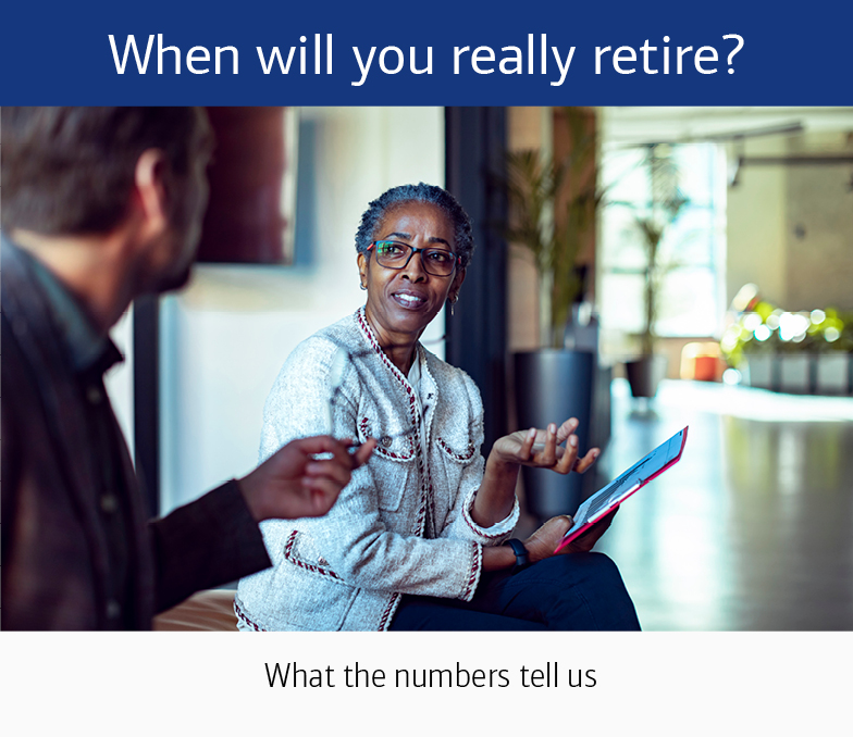 When will you really retire? What the numbers tell us