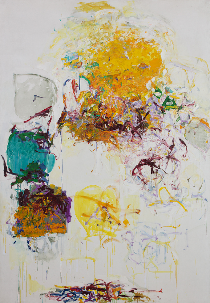 Painting: Sunflower II by Joan Mitchell